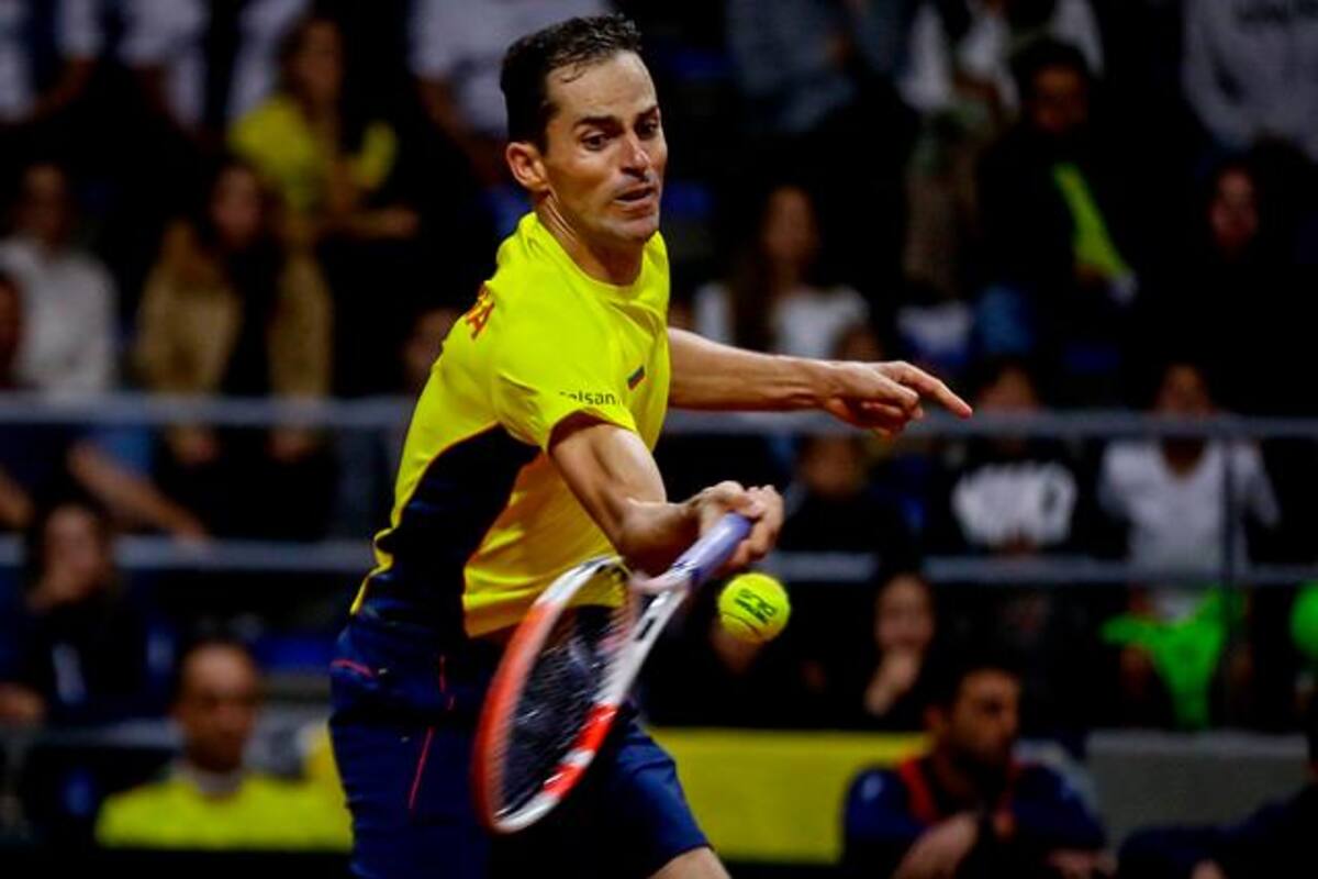 Copa Davis: Londero le remontó a Giraldo e igualó la serie