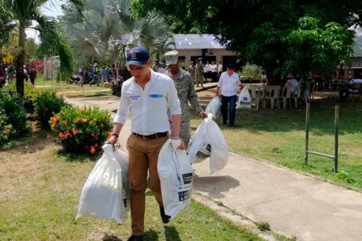 En Coveñas, la Armada y Prosperidad Social impulsaron jornada de desarrollo social