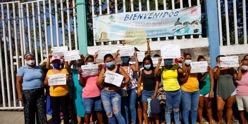 “Que lo abran ya”: comunidad del CDI El Rosedal protestó
