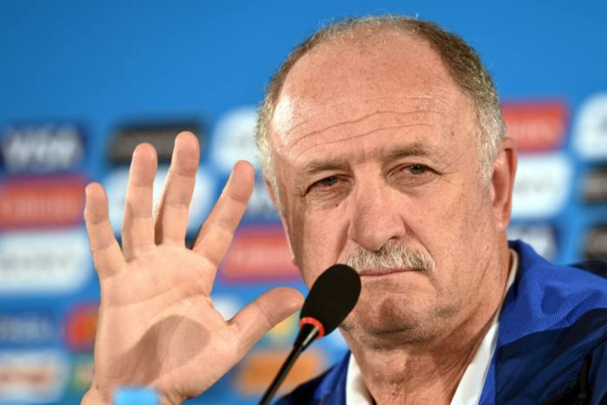 Luis Felipe Scolari. AFP EVARISTO SA