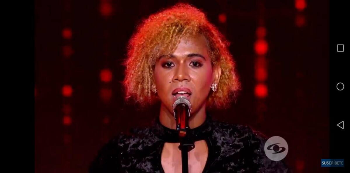 Juan Pablo se presentó por primera vez como Ana Torroja, pero no pasó. CORTESÍA