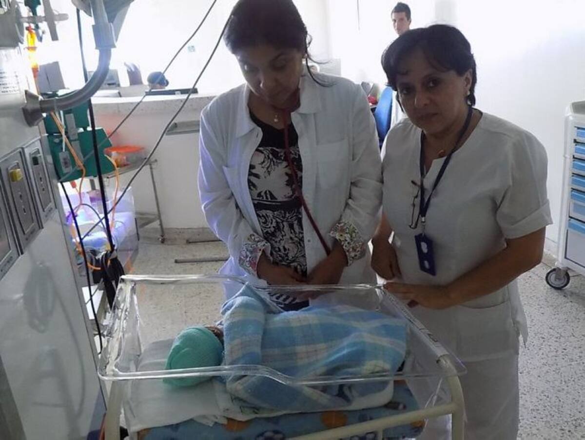 El nombre del recién nacido es en conmemoración a su hermanita. Colprensa.
