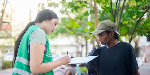 Distrito realiza jornada integral para habitantes de la calle