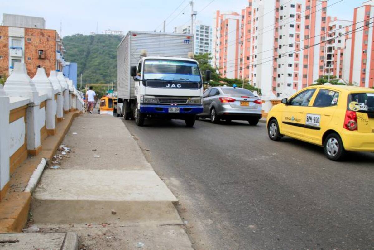 El puente funcionará nuevamente el lunes 22 de diciembre. EL UNIVERSAL
