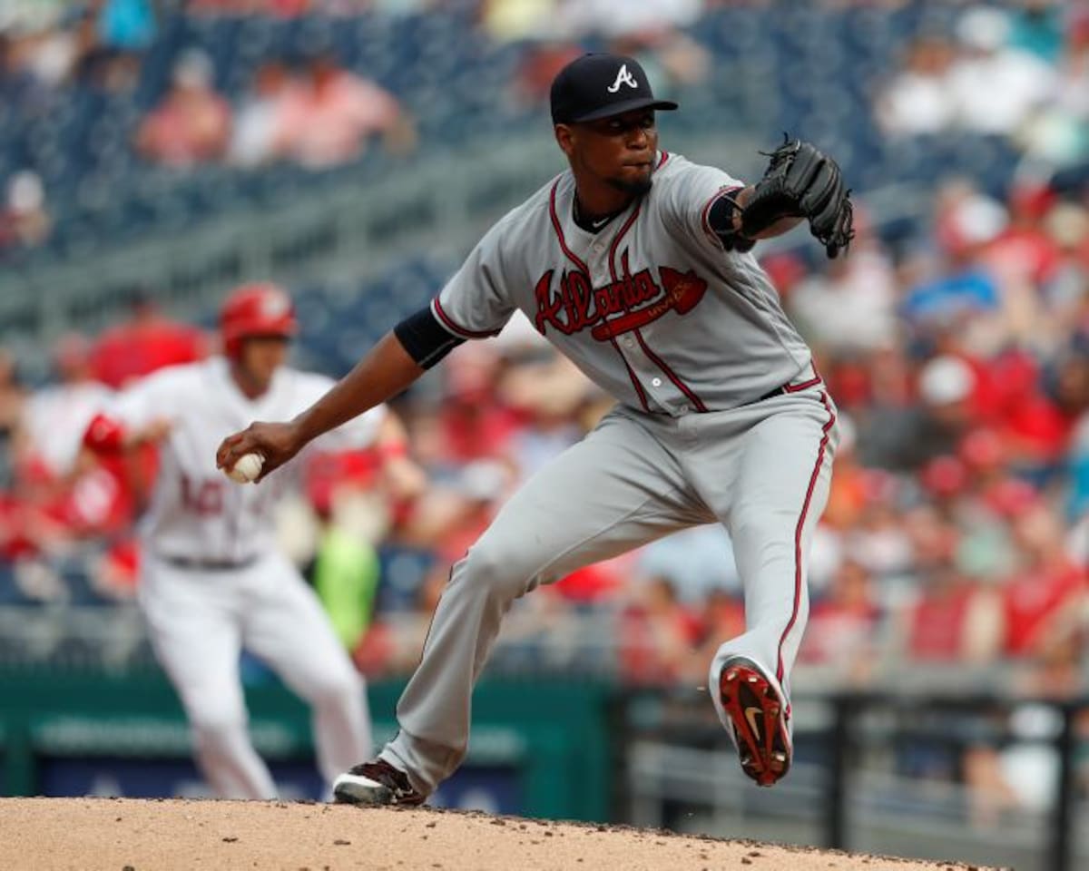 Julio Teherán, en la trinchera de los Bravos, enfrentará a los Atléticos. AP