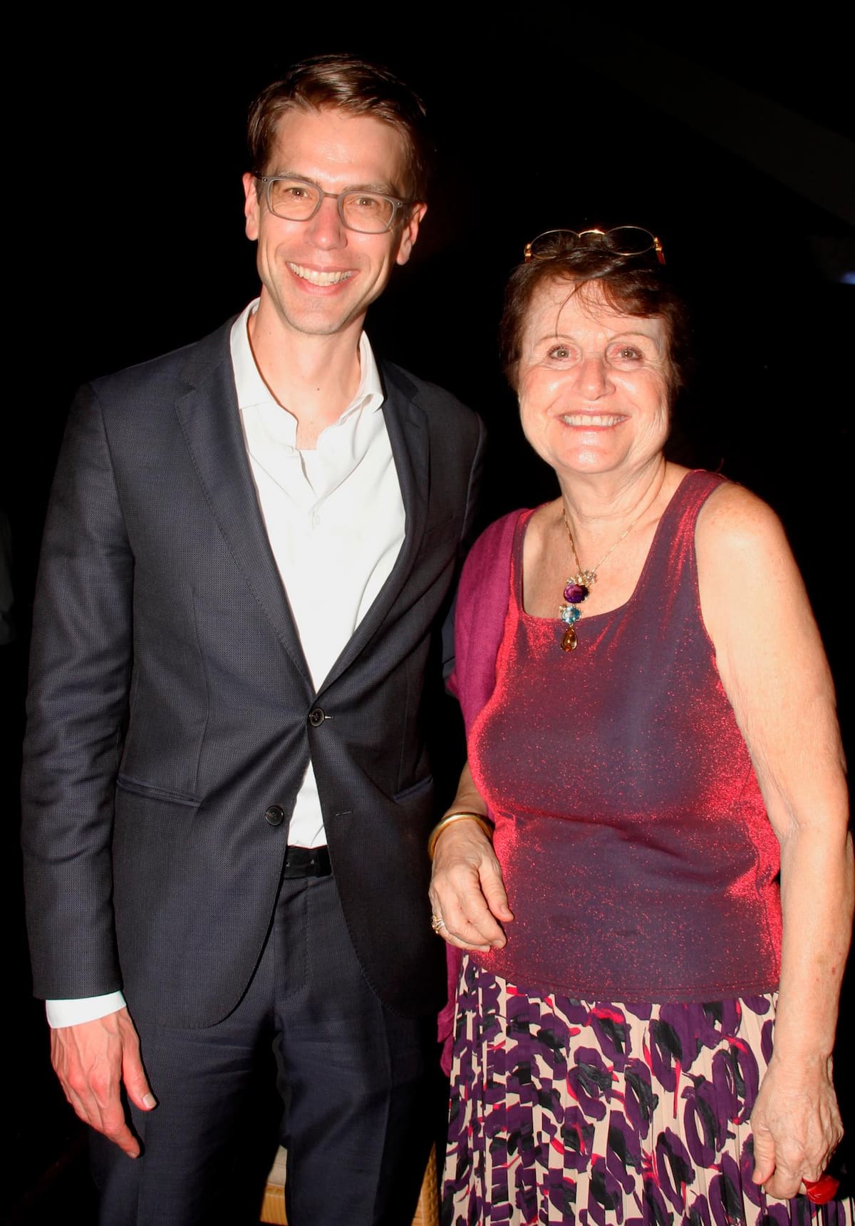 Pierre David Jean y Yula Minervini.