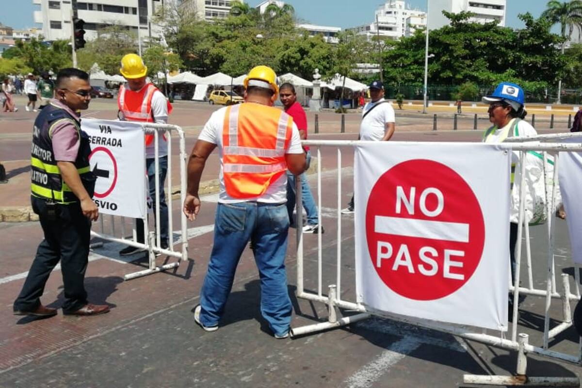 Calle de la Media Luna está cerrada por grabación de video musical