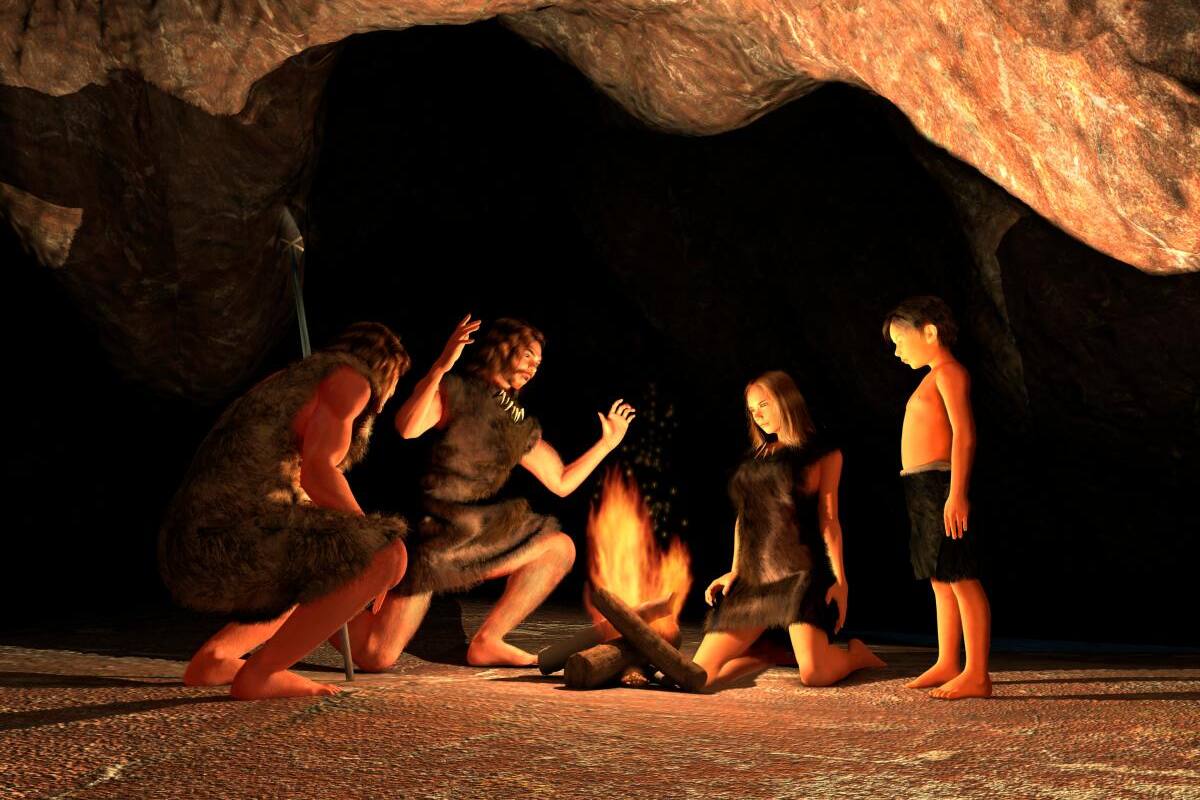 Las camas de la Edad de Piedra eran de hierbas y cenizas