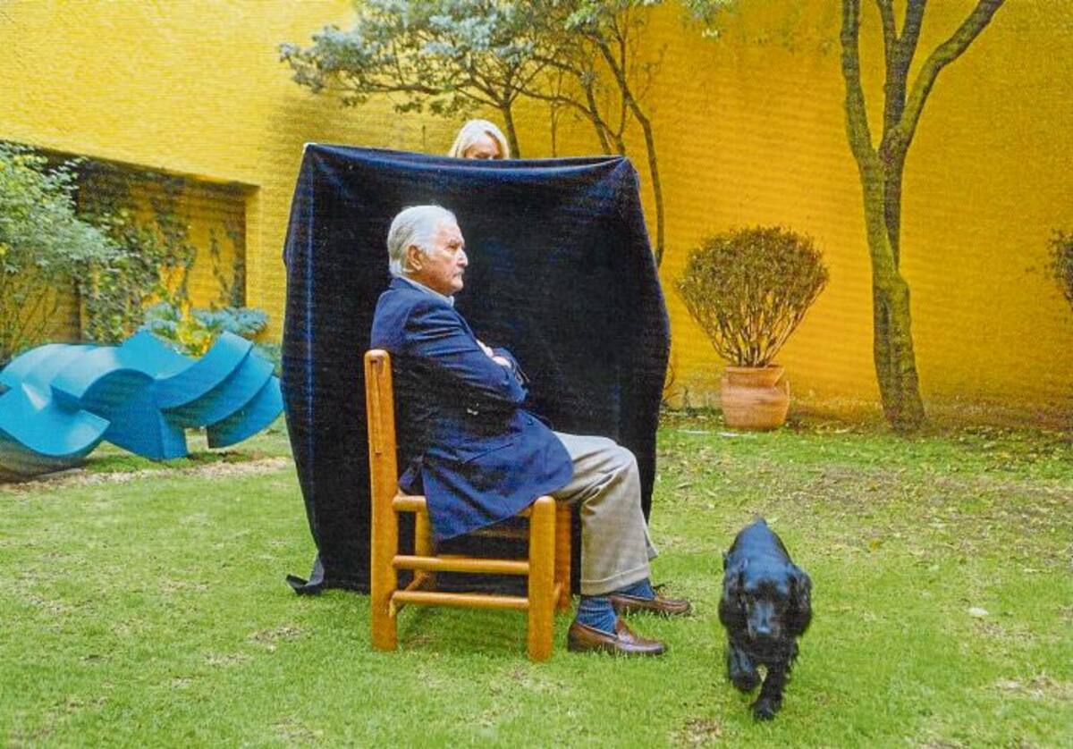 Carlos Fuentes y Silvia lemus en México en 2009. FOTOS : DANIEL MORDZINSKI