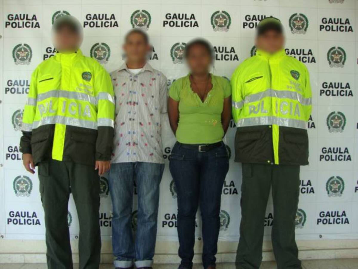 Capturados en Cartagena. CORTESÍA