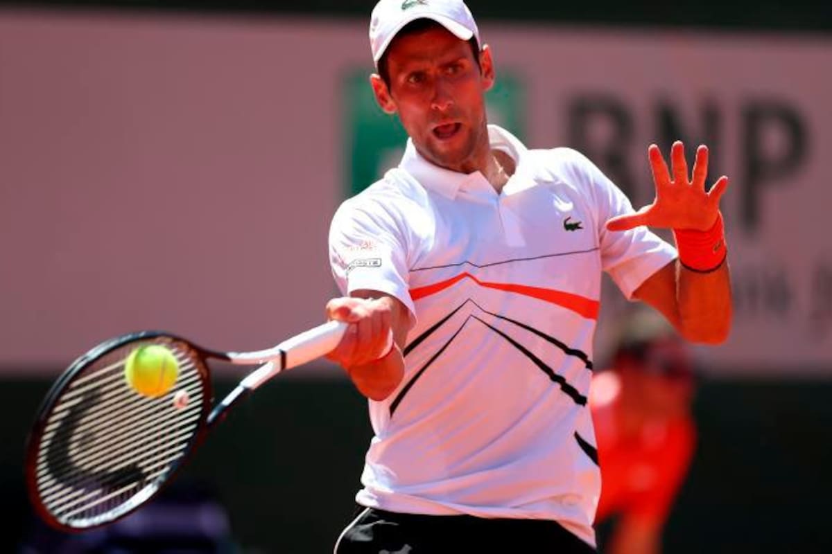 Djokovic y Del Potro avanzan en Roland Garros, Osaka y Serena, afuera
