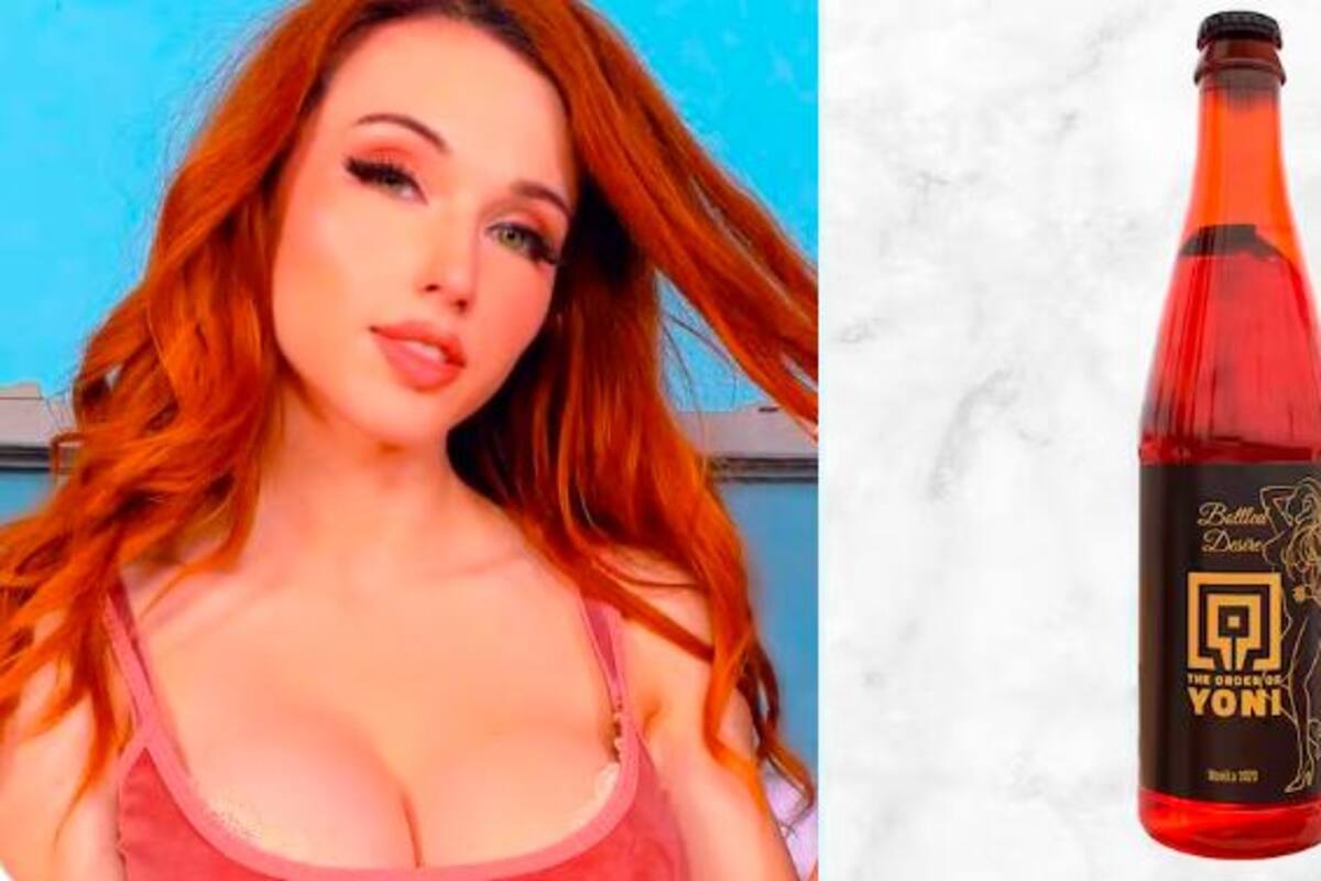 ¿La probaría? Preparan cerveza fermentada con “bacteria vaginal” de Amouranth