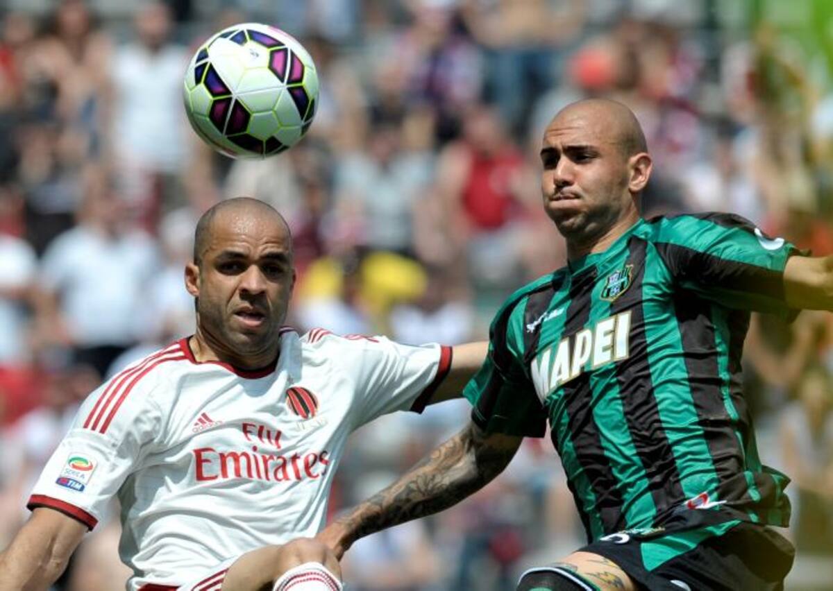 El partido entre Sassuolo y Milán. AP Marco Vasini