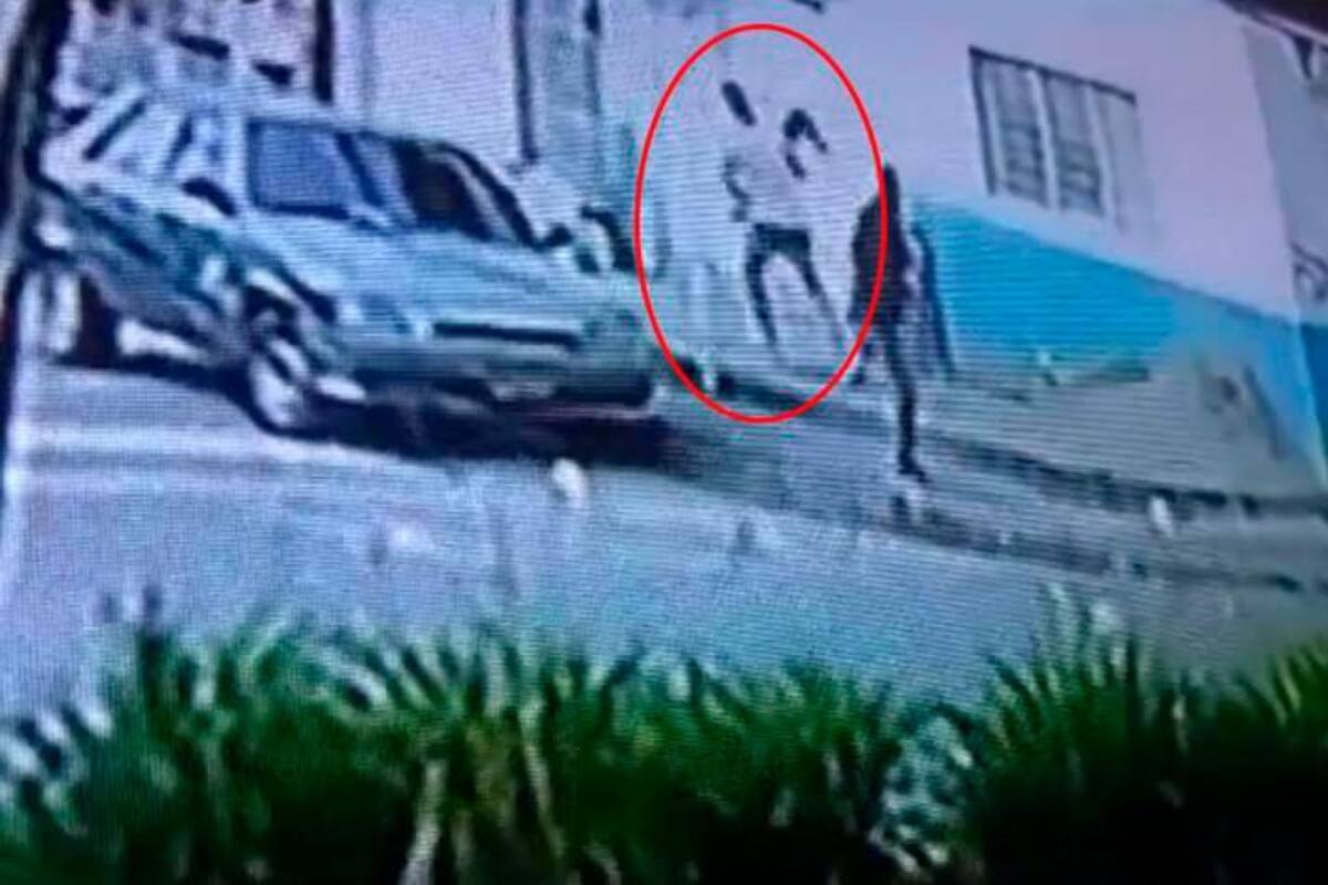 Video: captaron el momento en que intentan secuestrar una niña