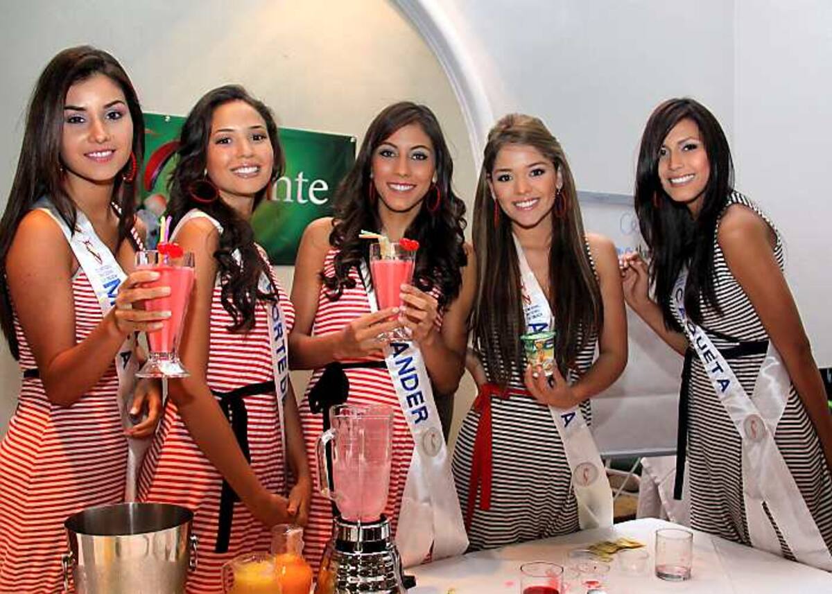 El grupo Oriente fue otro de los favoritos, con su mezcla llamada Cerimango. Lo conformaron las señoritas: Meta, Sara Villarreal; Norte de Santander, Mayra Alejandra Osorio; Santander, Andrea Liseth Tavera; Arauca, Valentina Díaz, y Caquetá, Lizeth Mendieta. Maruja Parra/ El Universal