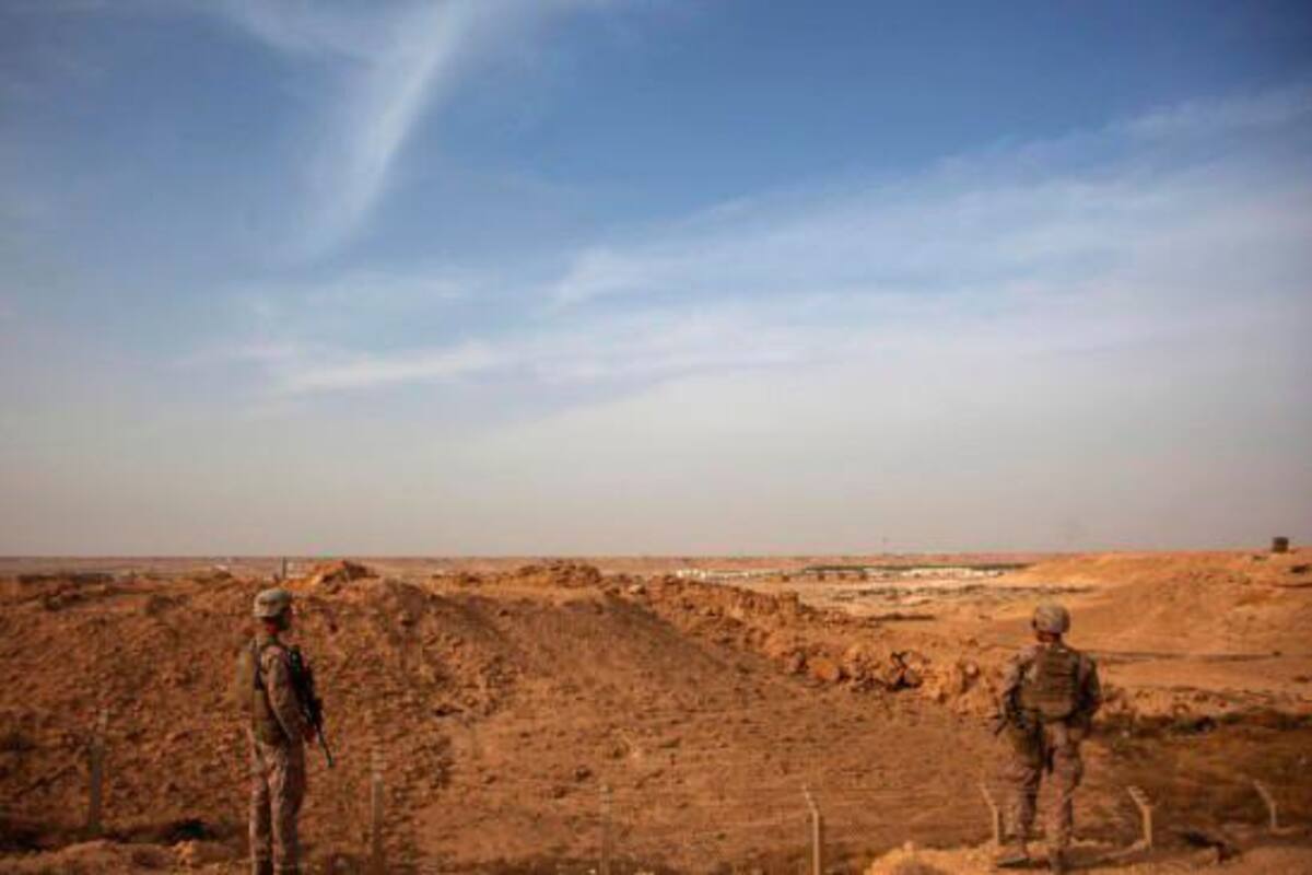 Heridos 4 militares iraquíes por impacto cohetes en base con presencia EEUU