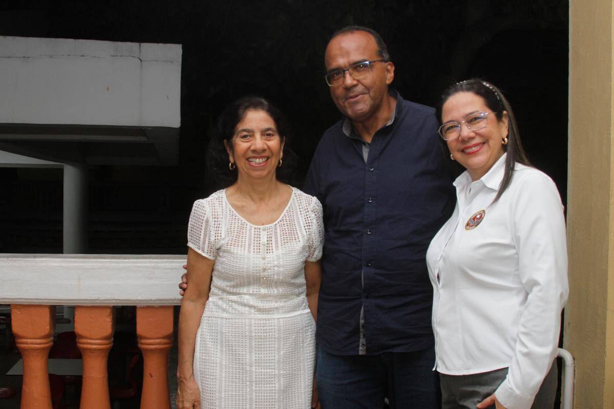 Marina Caballero de Nieves, Dámaso Rodríguez Portillo y Zulay María Rodríguez.