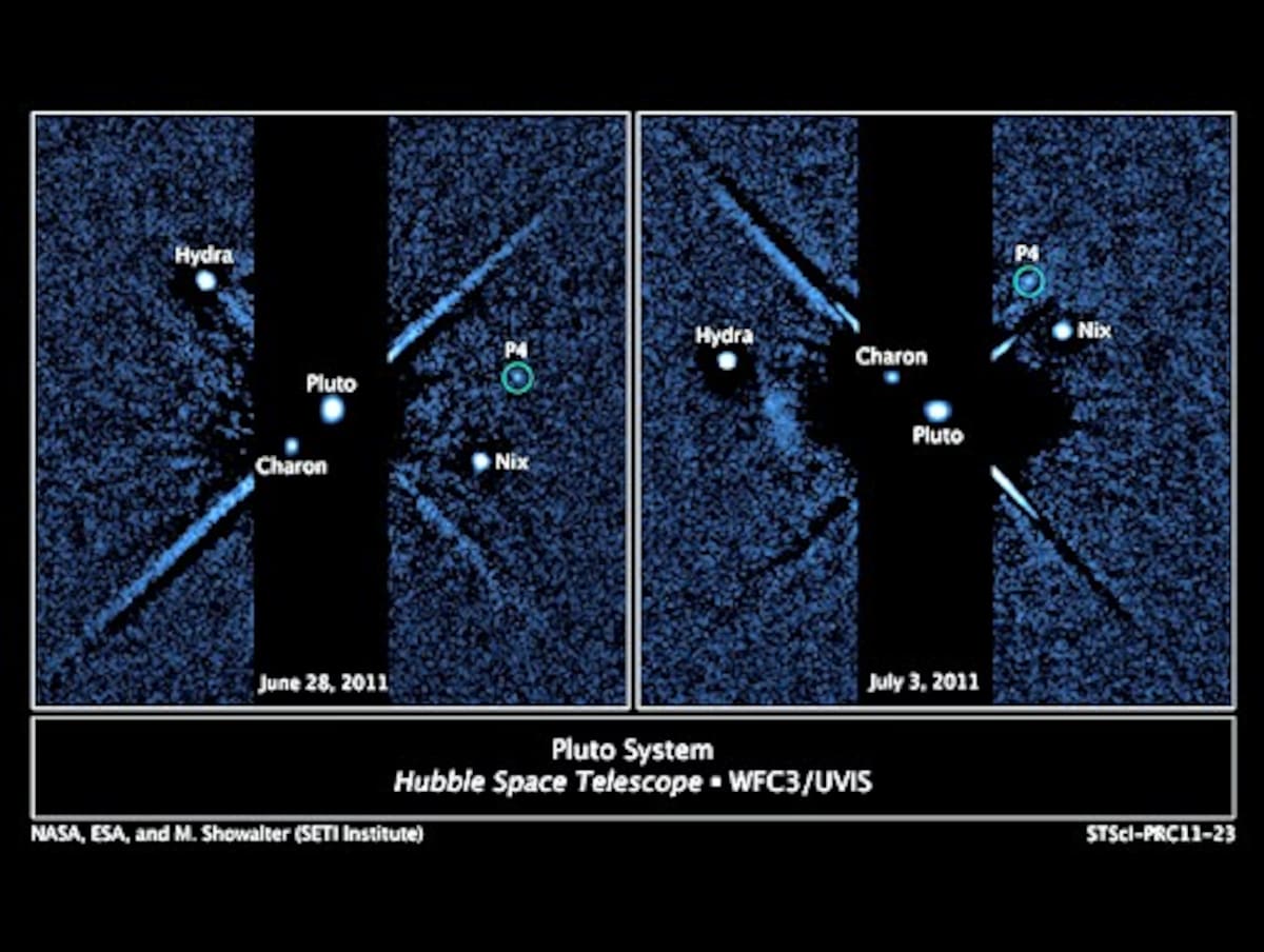 El telescopio espacial Hubble descubrió otra luna de Plutón. TOMADO DE PAGINA NASA EN ESPAÑOL