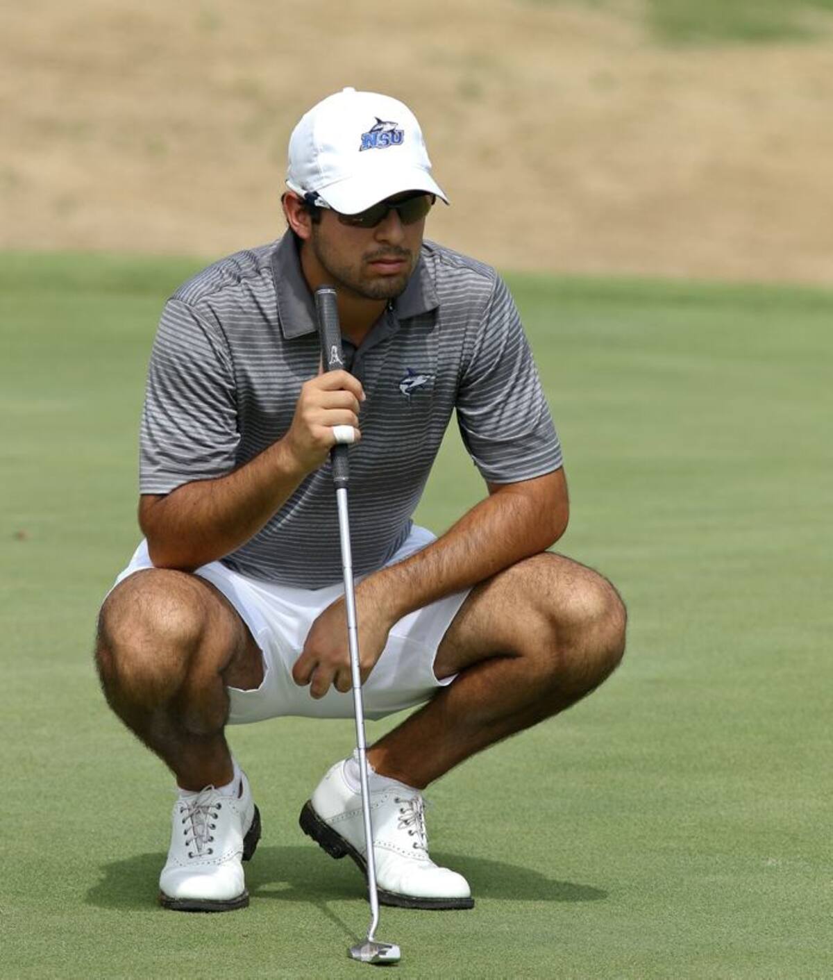 Santiago Gómez, golfista quindiano, gran favorito al título. Cortesía