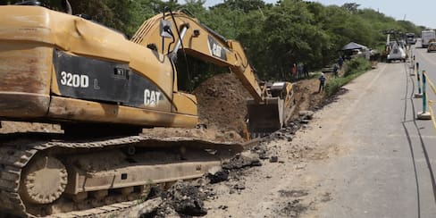 Terminan trabajos de Aguas de Cartagena: ¿cuándo vuelve el agua?