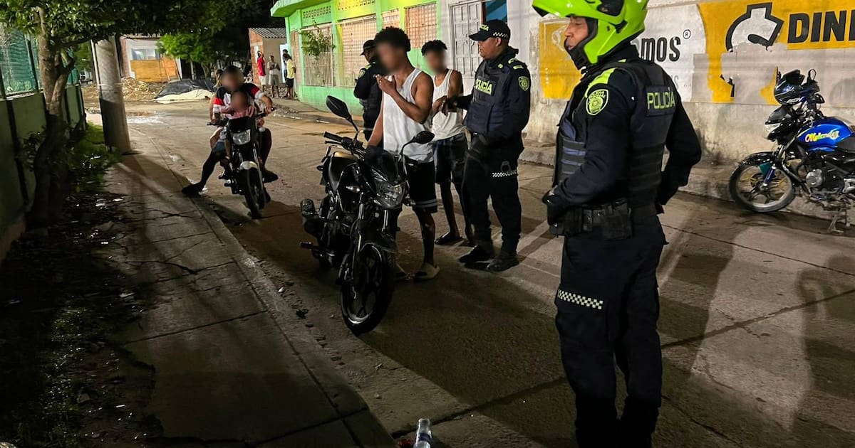 Entre artefactos y drogas: 42 personas capturadas en Cartagena en el puente festivo
