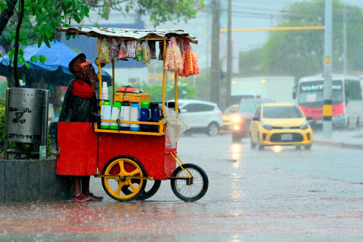 Cartagena recibió su primer aguacero del 2024 justo el Día de la Tierra