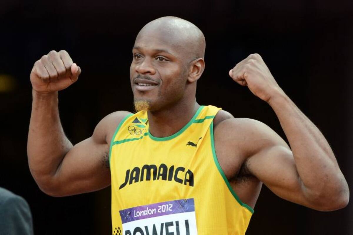 Asafa Powell dio positivo en un control antidopaje. AFP