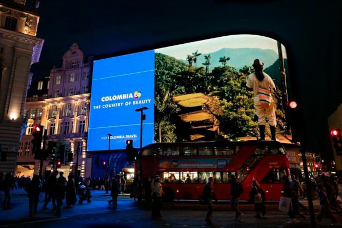 ‘Colombia, país de la belleza’: campaña de turismo en pleno corazón de Londres