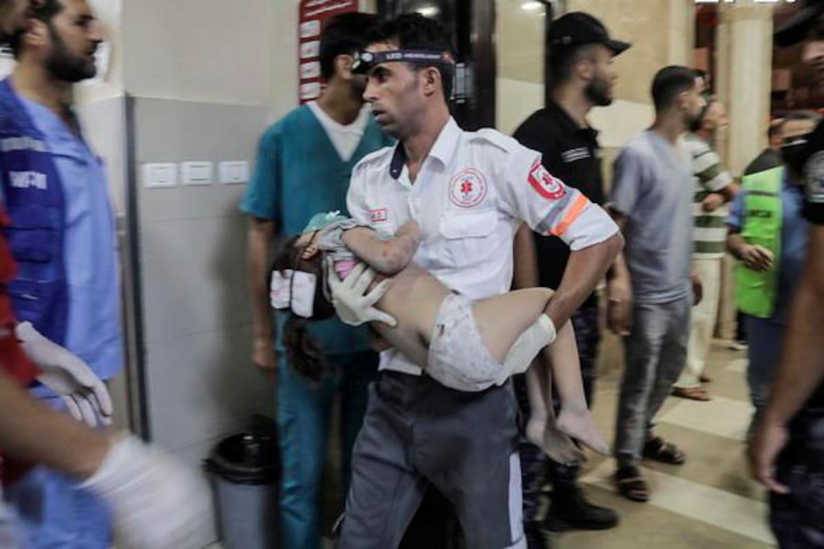 Israel culpa a Yihad Islámica por la explosión que mató a 500 personas en Gaza