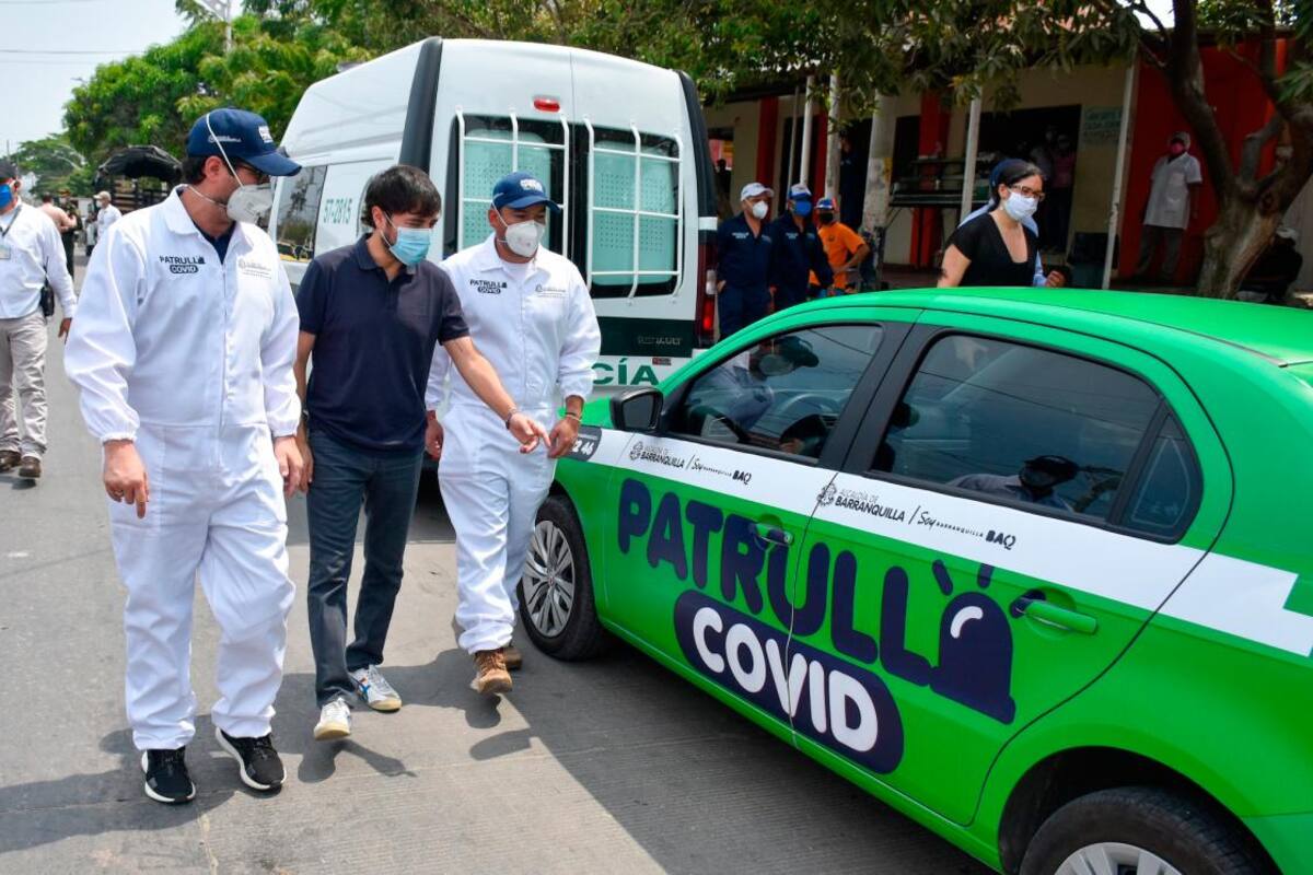 Las Patrullas COVID están en Barranquilla para combatir el coronavirus
