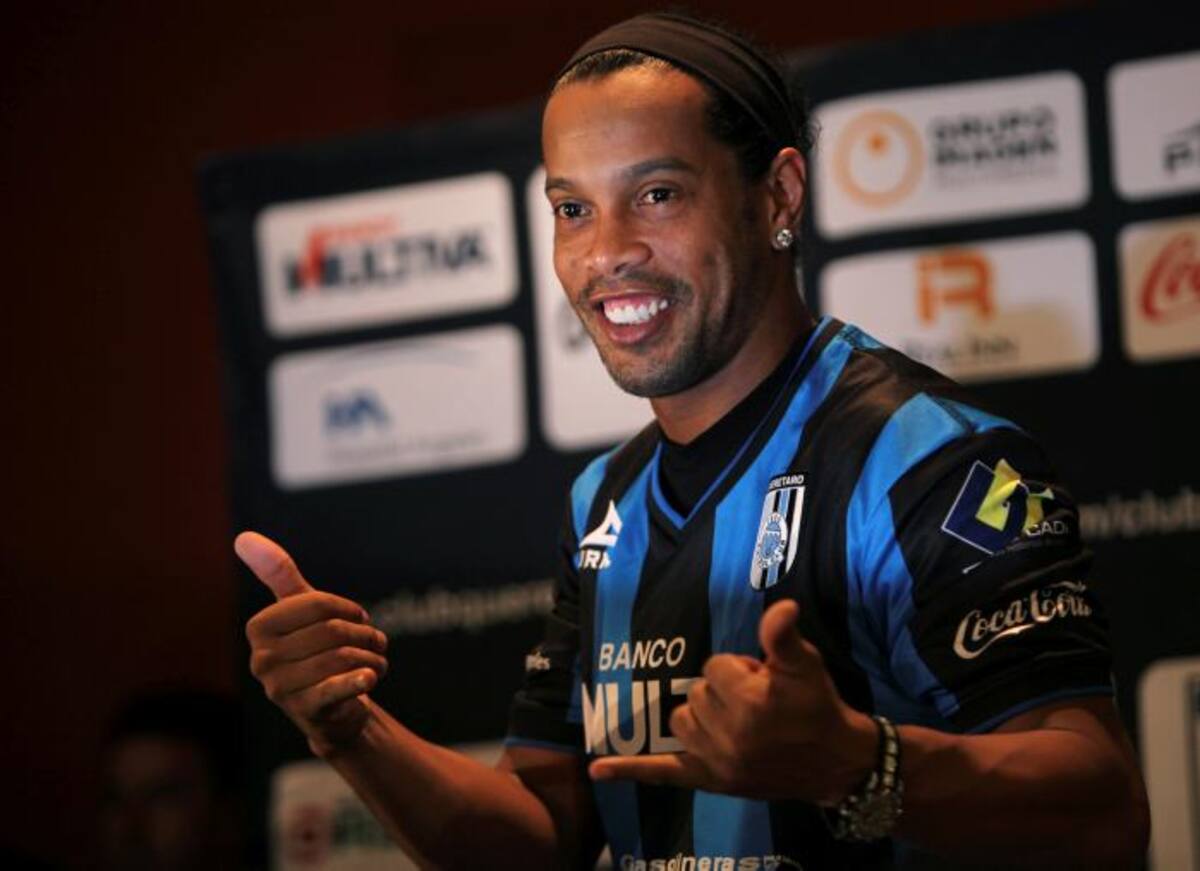 Ronaldinho. AP Marco Ugarte