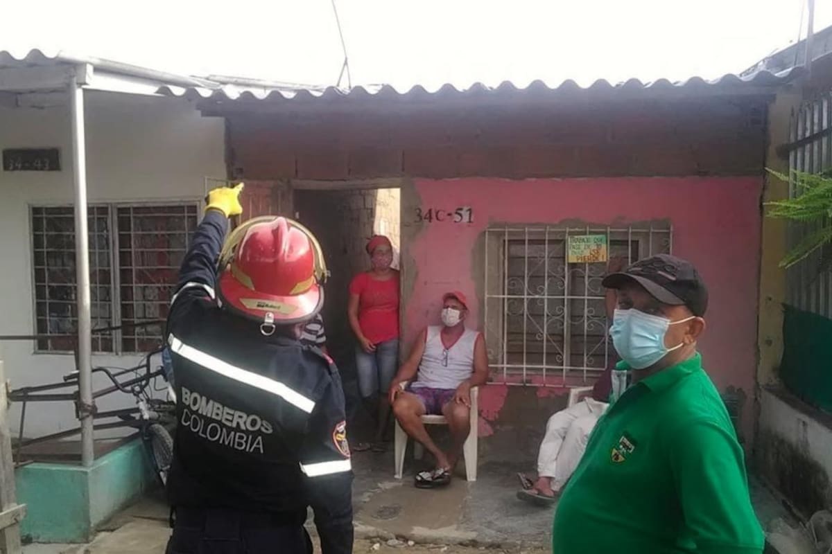 Por lo menos 50 viviendas fueron afectadas por vendaval en Soledad