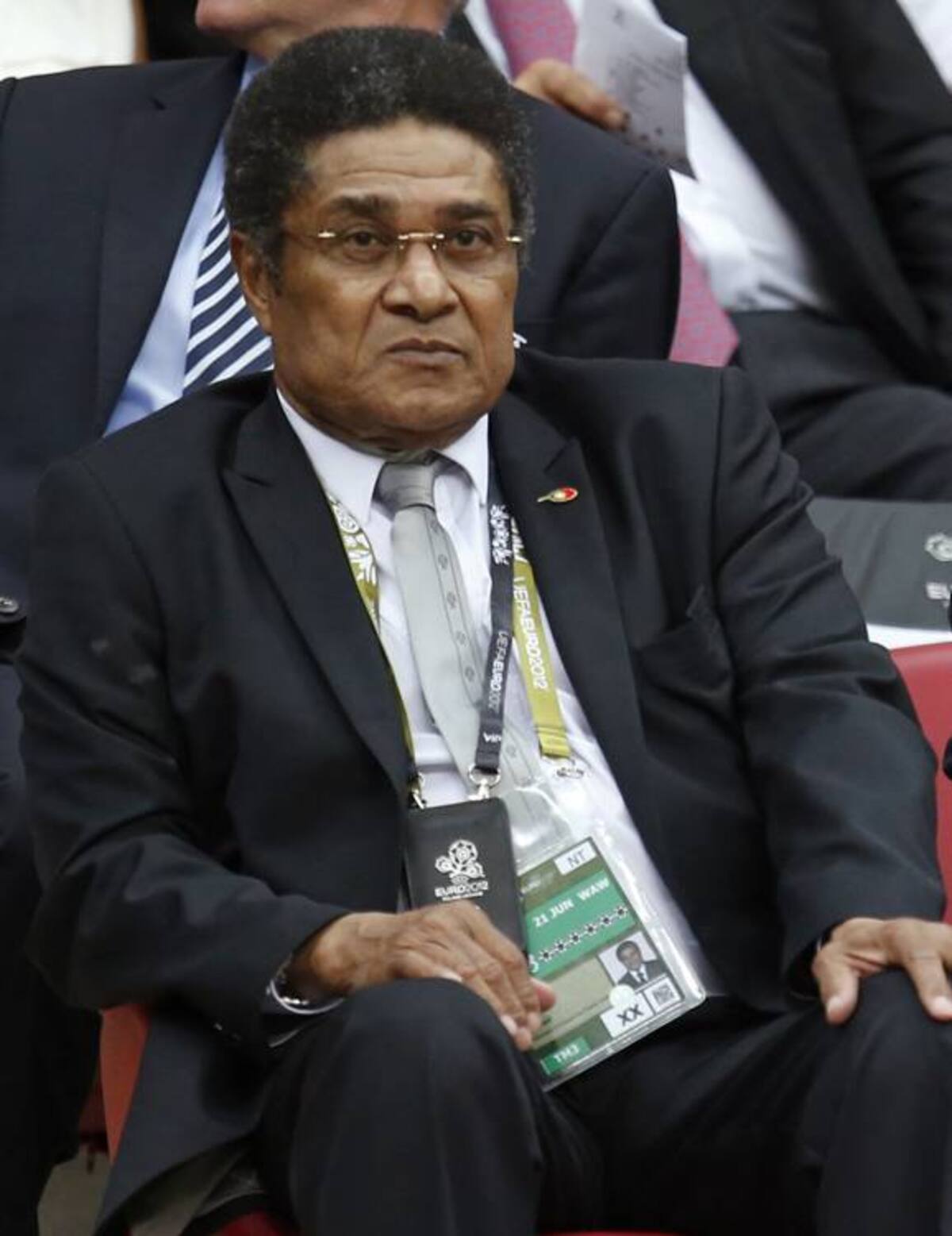 Eusebio da Silva Ferreira, fue hospitalizado en febrero por una crisis de hipertensión. AP Armando Franca