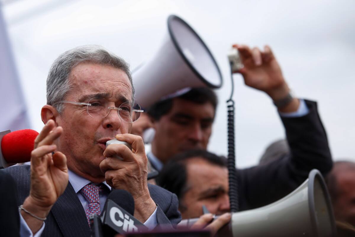 Alvaro Uribe. Colprensa