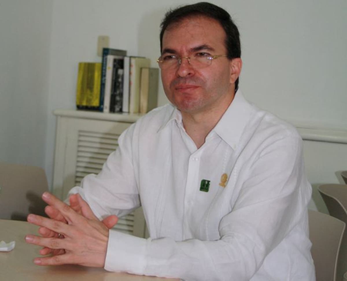 Luis David Prieto, rector de la Universidad Tecnológica de Bolívar. Archivo