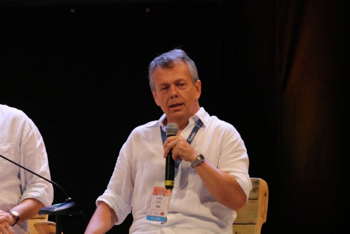 Ricardo Ávila, moderador. ROSA MAZA
