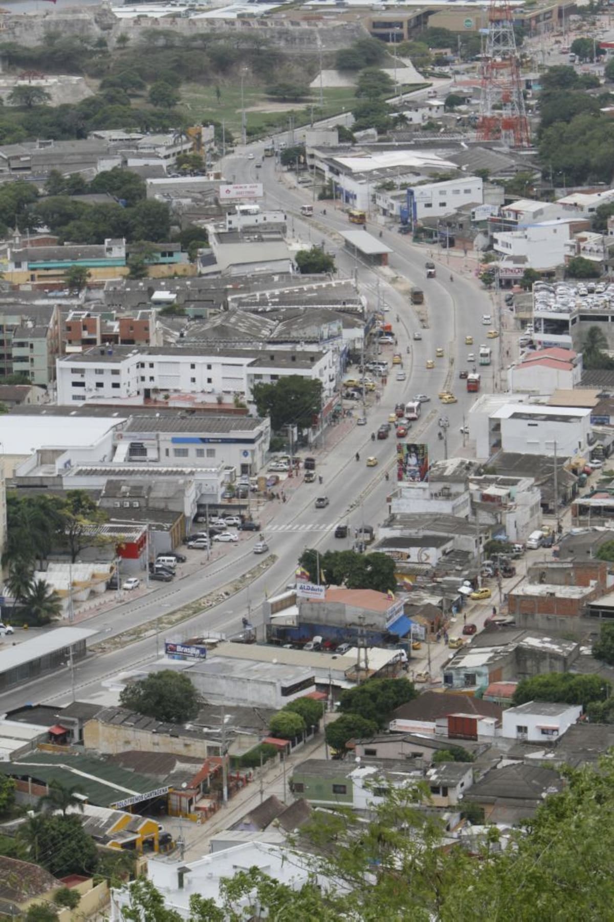 Para la construcción de sistemas BRT, como Transcaribe, la experiencia indica que el tiempo de construcción de la infraestructura está alrededor de los cinco años. // JULIO CASTAÑO-EL UNIVERSAL