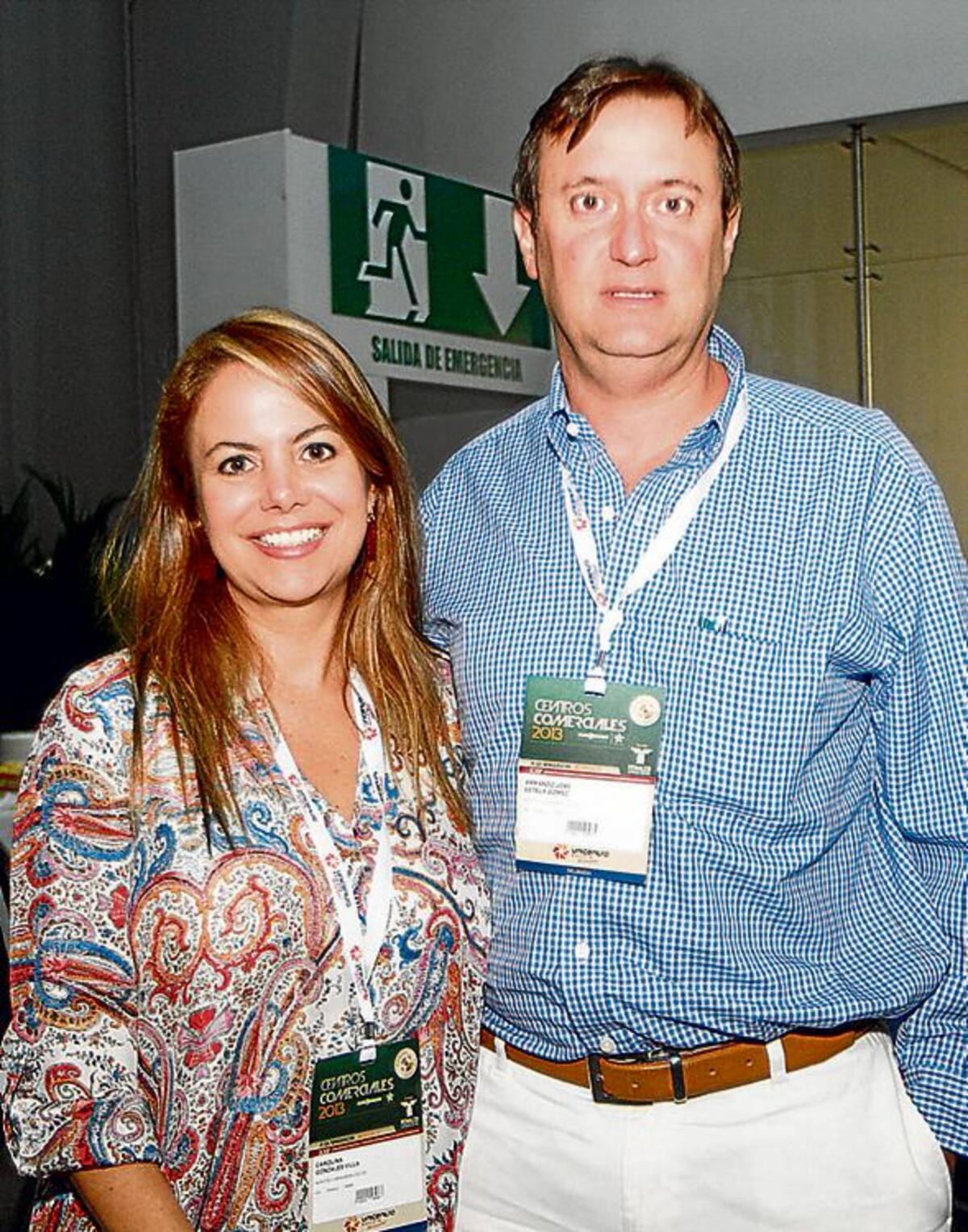 Carolina González y Armando Estela.