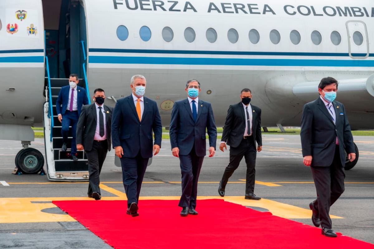 Duque llega a Ecuador para tratar temas claves de la relación bilateral