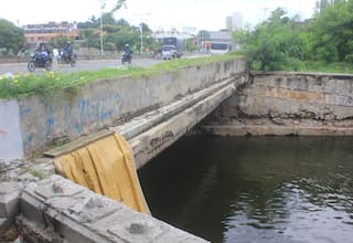 Lanzan SOS por puentes de Cartagena: Heredia Viejo, el más crítico