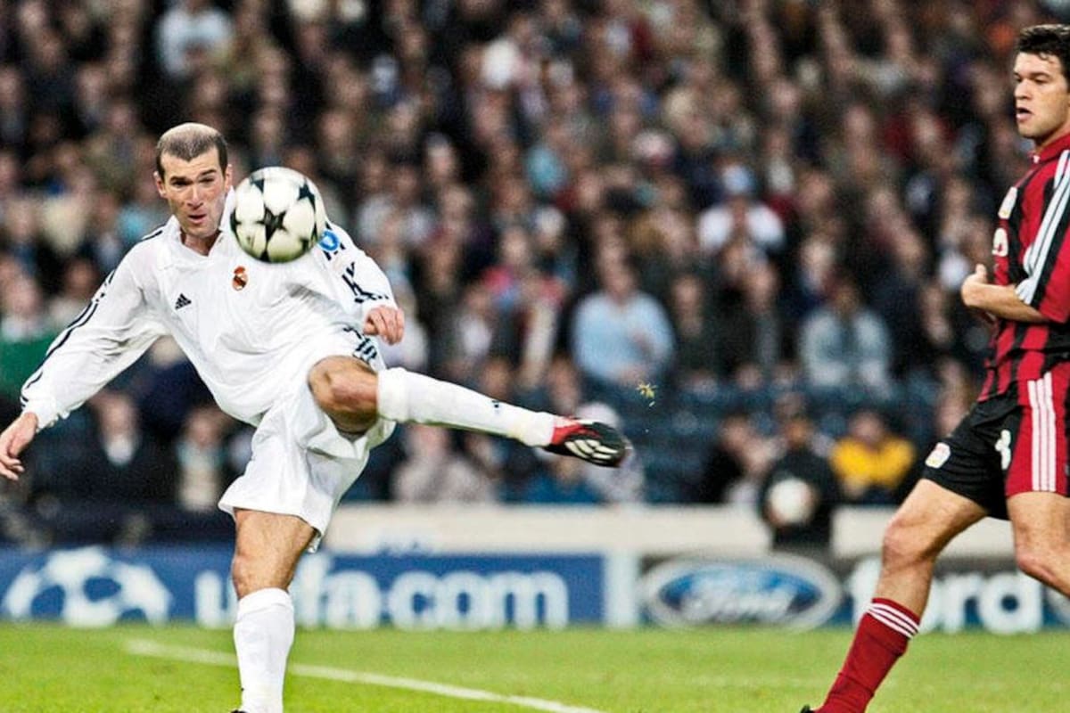 El gol de volea de Zidane, elegido el más bello de la Liga Campeones