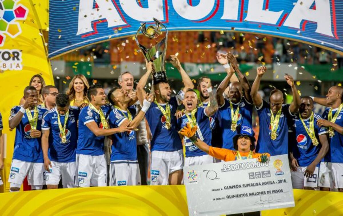 Millonarios ganó la Superliga. COLPRENSA