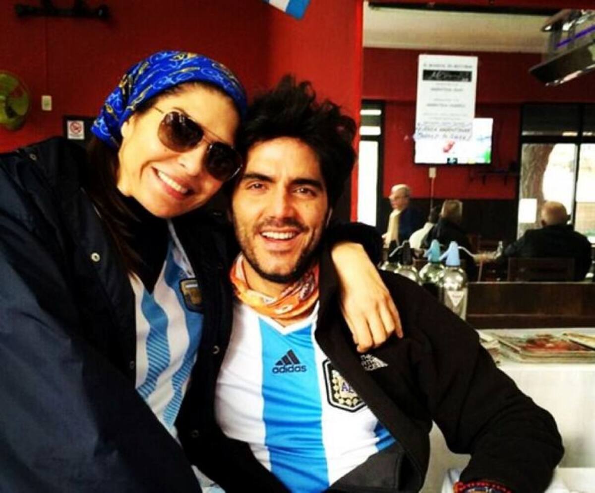 Lorena Meritano y Ernesto Calzadilla. INSTAGRAM.