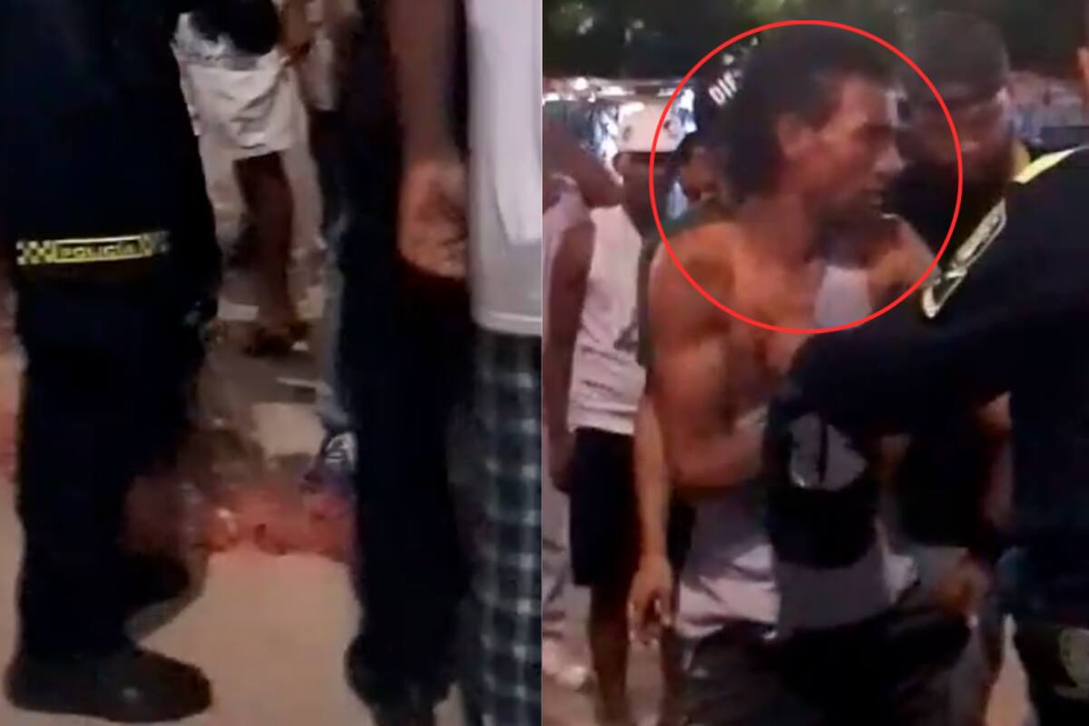 Video: ¡Otra riña en el Centro Histórico! La Policía intervino en el lugar