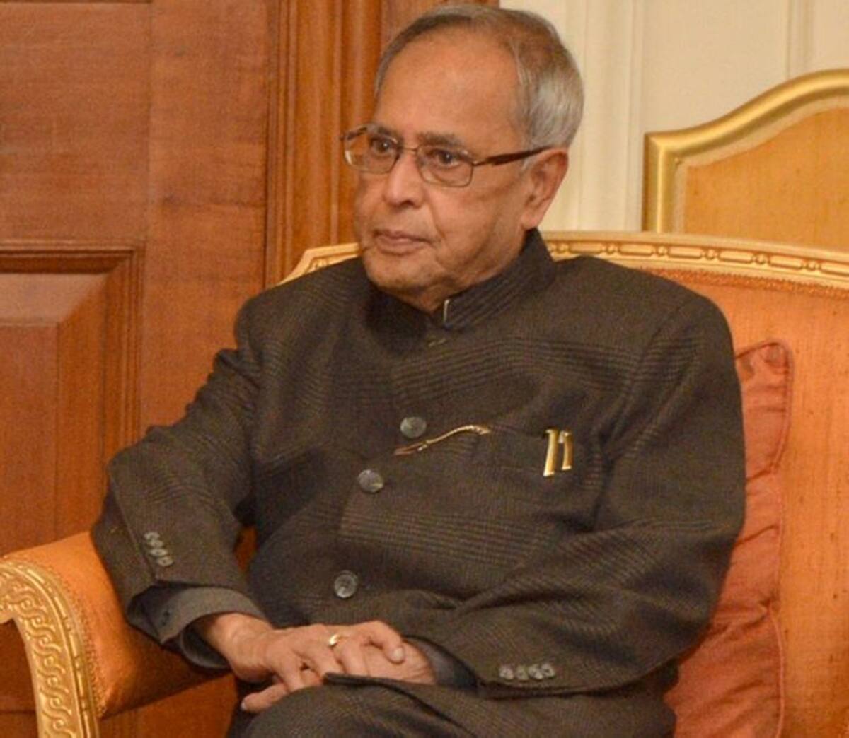 Pranab Mukherjee, presidente de la India. ARCHIVO