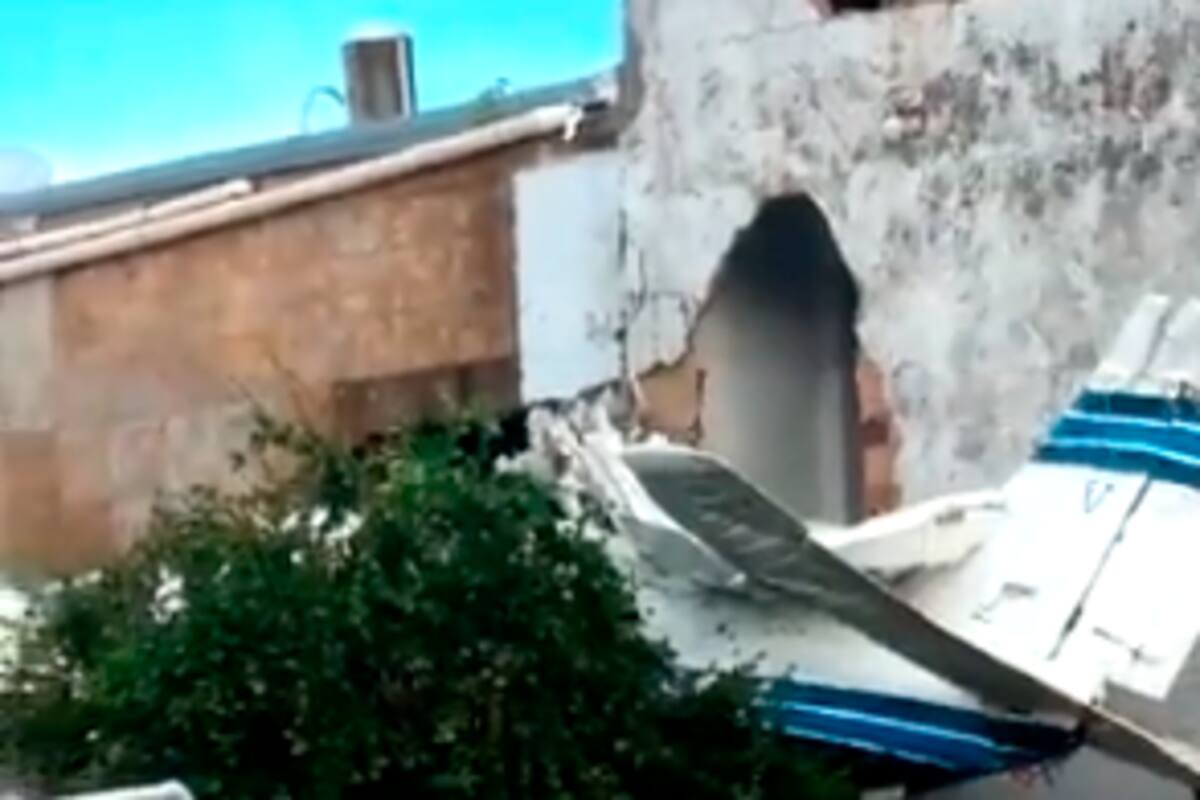 Video: avioneta se estrelló con una casa; dos personas murieron