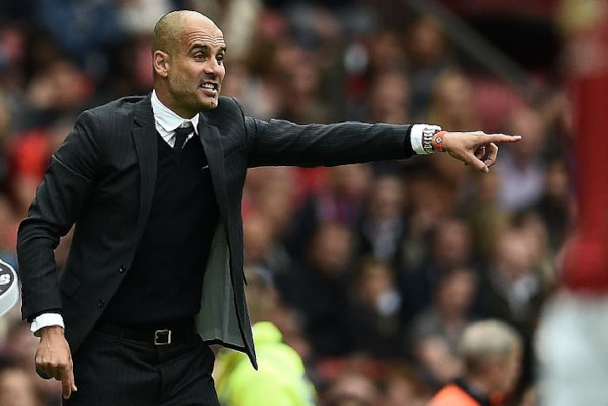 Pep Guardiola. AFP OLI SCARFF