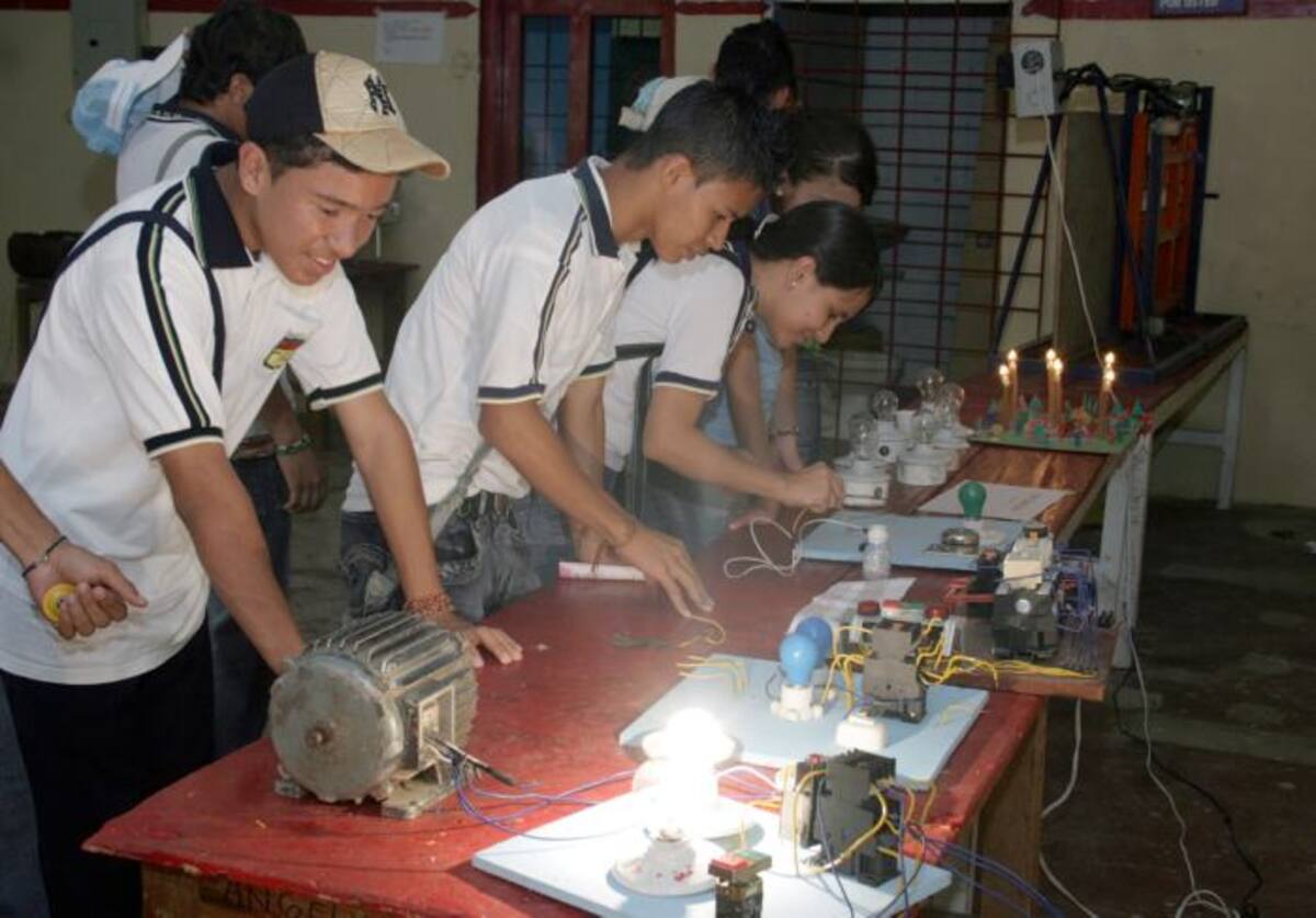 Los procesos de investigación e innovación van en crecimiento en las instituciones educativas de Sucre. MANUEL SANTIAGO PÉREZ/EL UNIVERSAL/