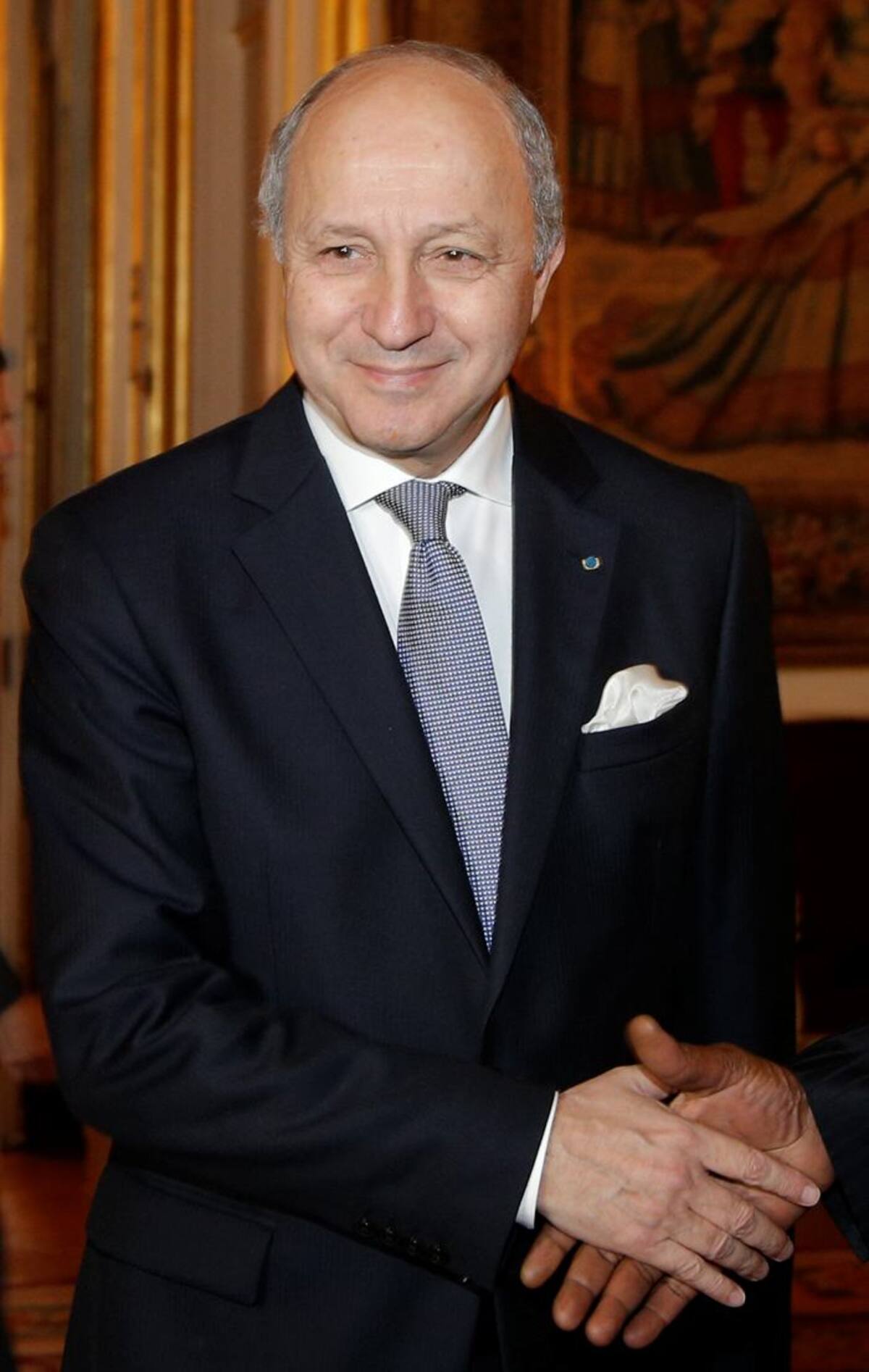 Laurent Fabius, ministro francés de Relaciones Exteriores. ARCHIVO