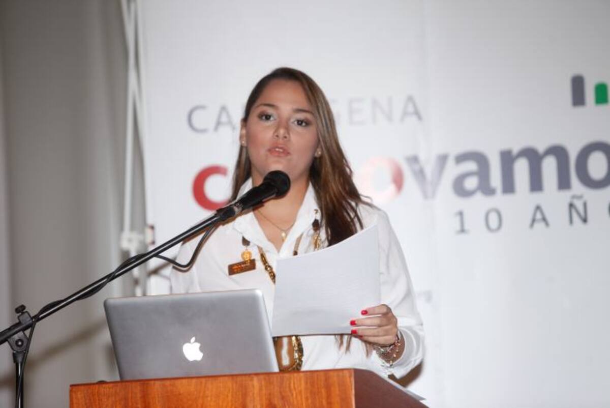 María Claudia Peñas, coordinadora del programa Cartagena Cómo Vamos . AROLDO MESTRE